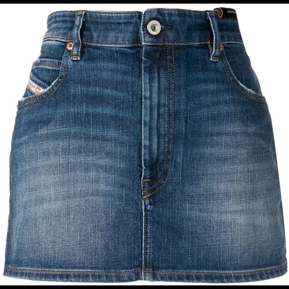 Diesel Denim Mini Skirt